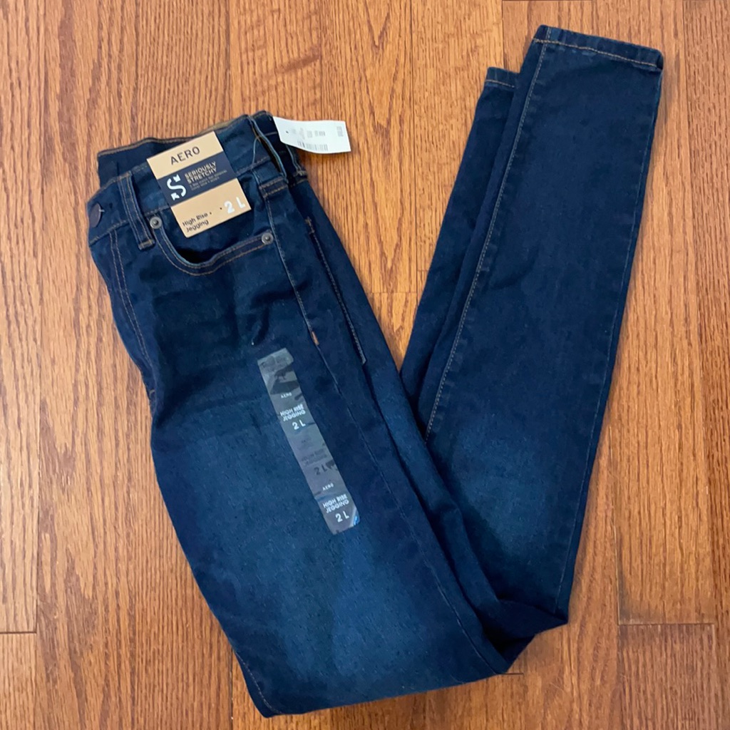 Nwt Aero Jeans Jeggings 2l